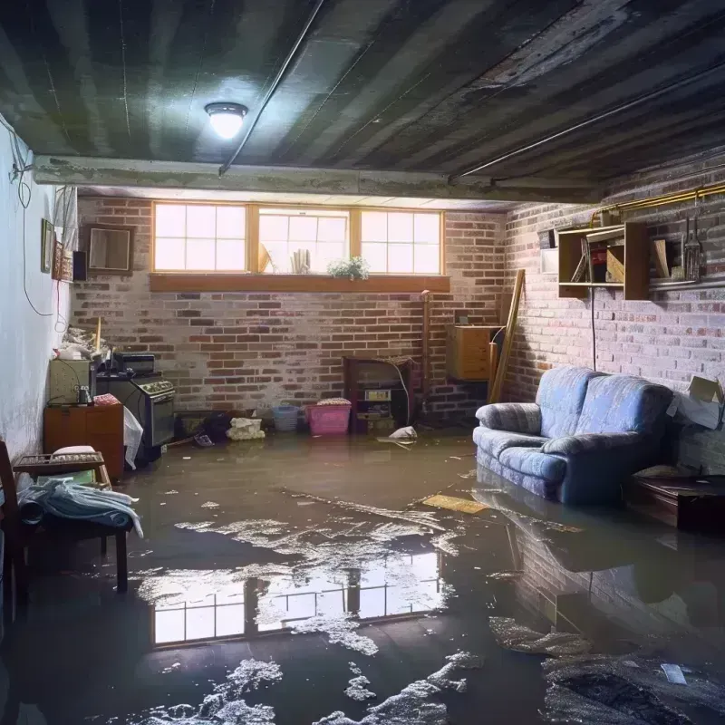 Flooded Basement Cleanup in Pasquotank County, NC